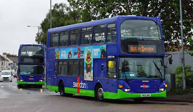 Swindons Scania N94UD East Lancs 372 & 377